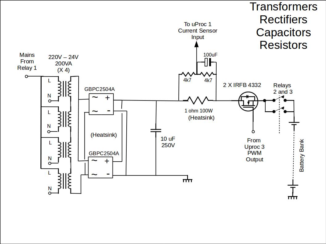 transformers-rectifiers-capacitors-resistors