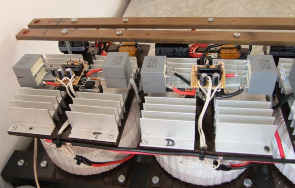 Inverter close-up view